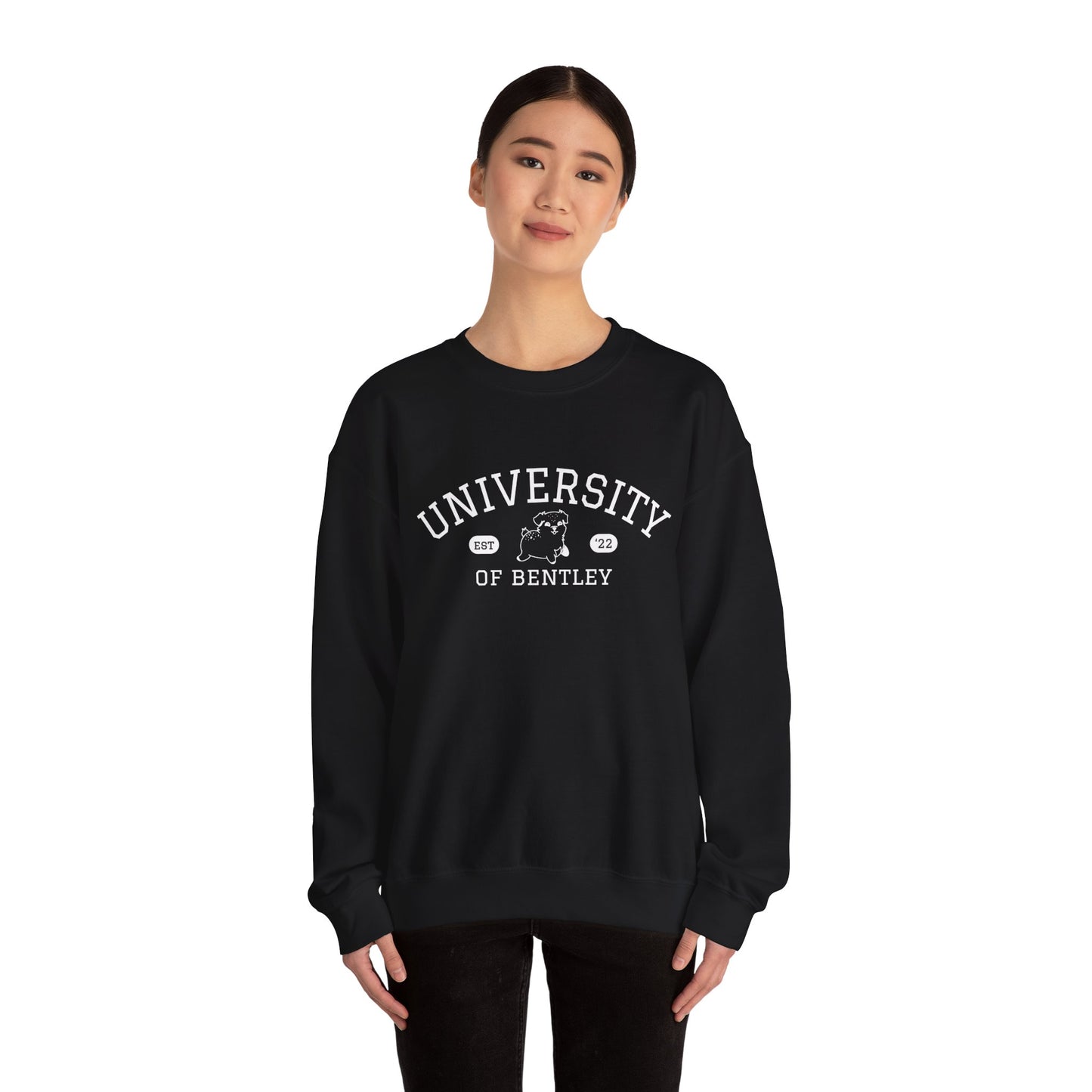 University of Bentley Crewneck Sweatshirt | Medium-Heavy Weight