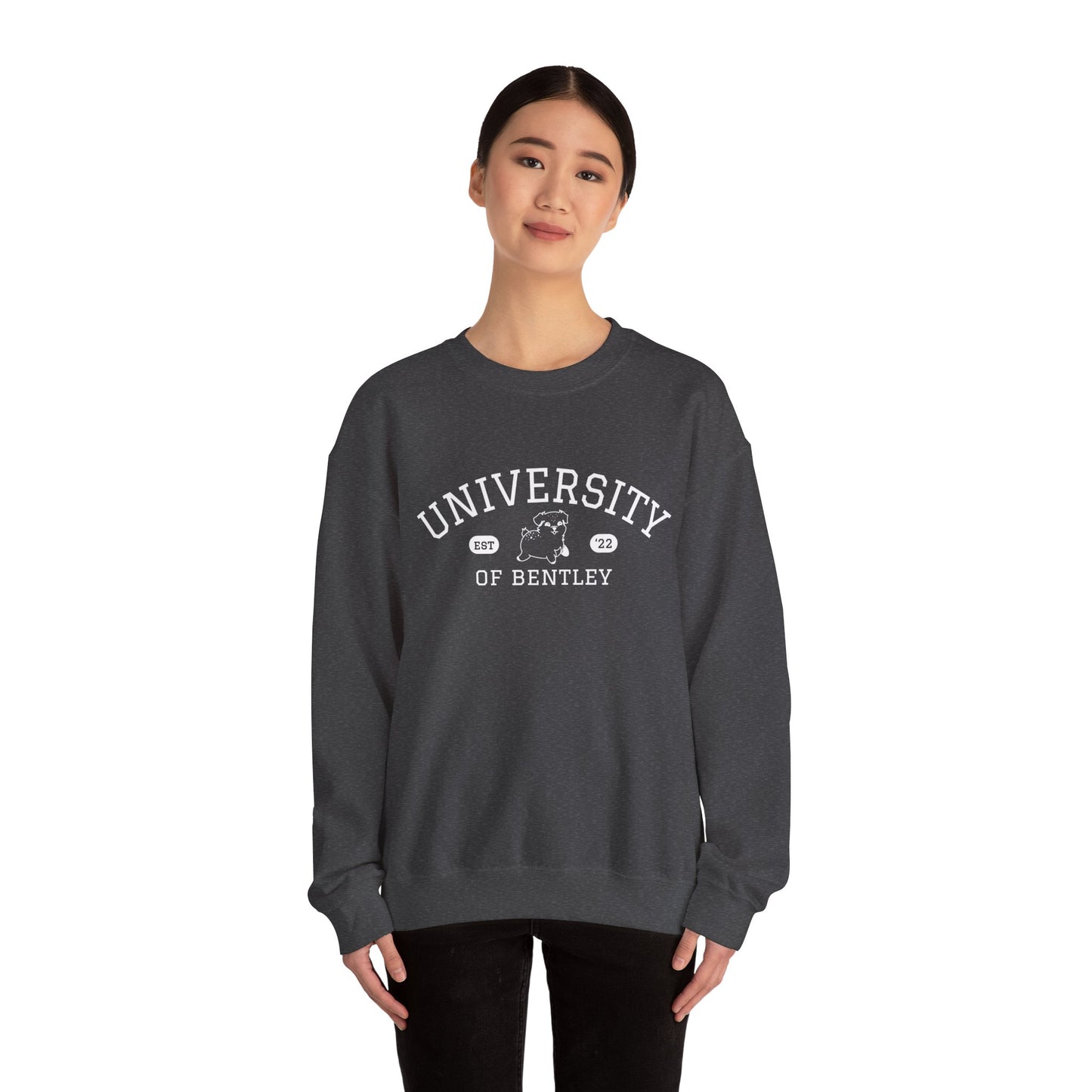 University of Bentley Crewneck Sweatshirt | Medium-Heavy Weight