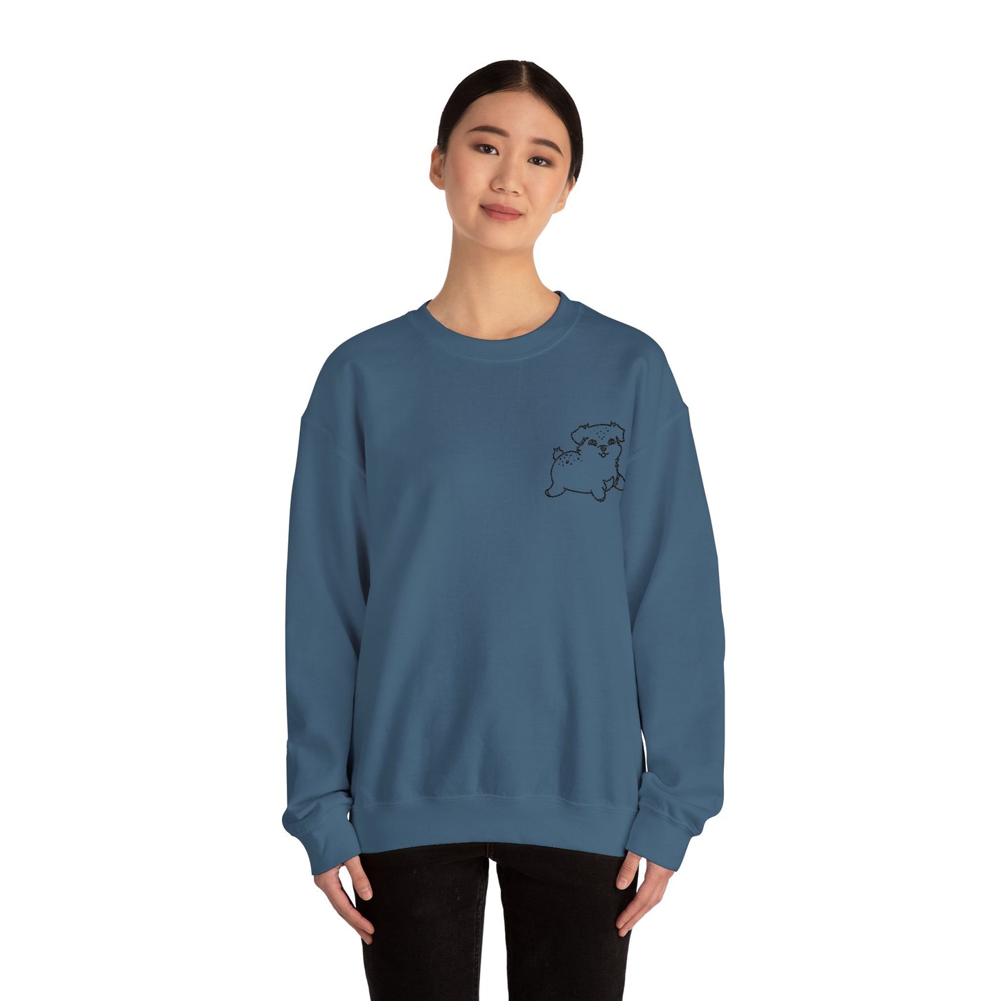 Embroidered Bentley Crewneck Sweatshirt