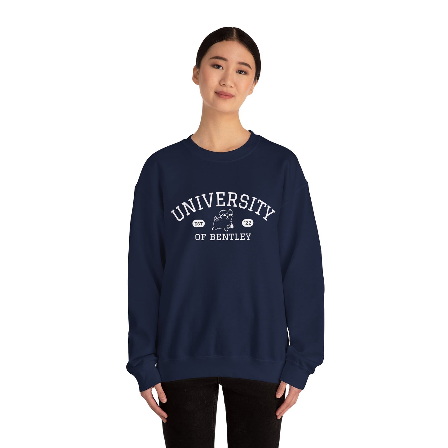 University of Bentley Crewneck Sweatshirt | Medium-Heavy Weight